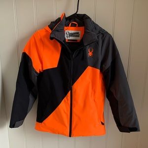 Boys Spyder ski jacket
